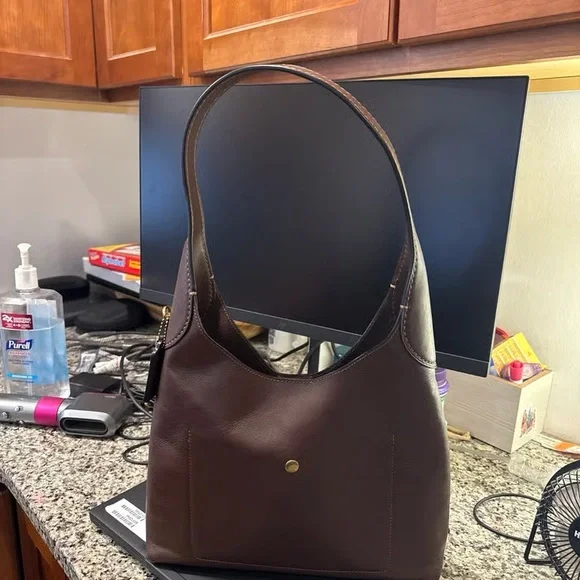 Coach Shoulder Bag Brooklyn 28 Maple - Picture 2 of 5